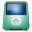 iPod Nano Lime Alt Icon 32x32 png